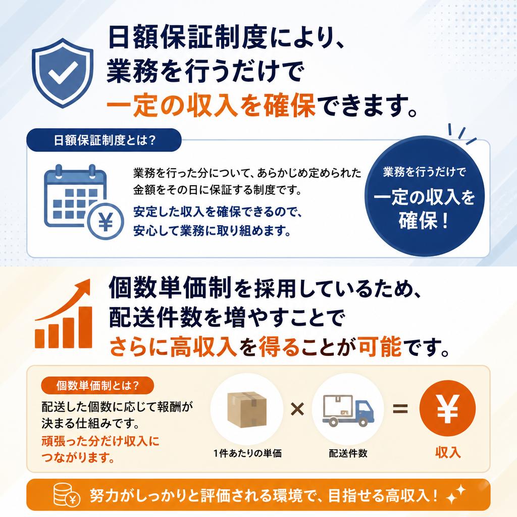 高収入を目指せる報酬体系