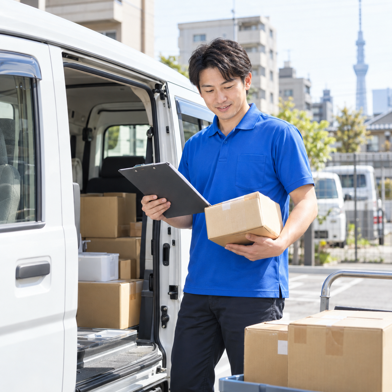 4. 軽貨物ならではの体力負担の少なさ